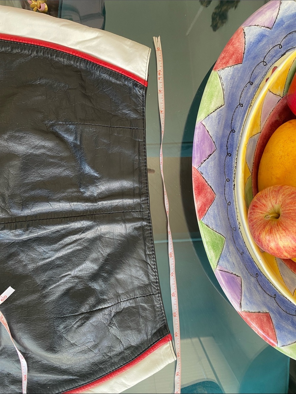 VINTAGE LEATHER SKIRT - Picture 10 of 10